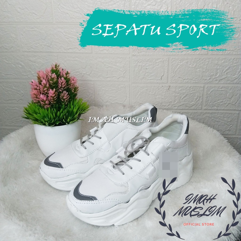 Sepatu Olahraga Fashion Korea Model terbaru Sepatu sport Pria dan Wanita Murah Bisa COD