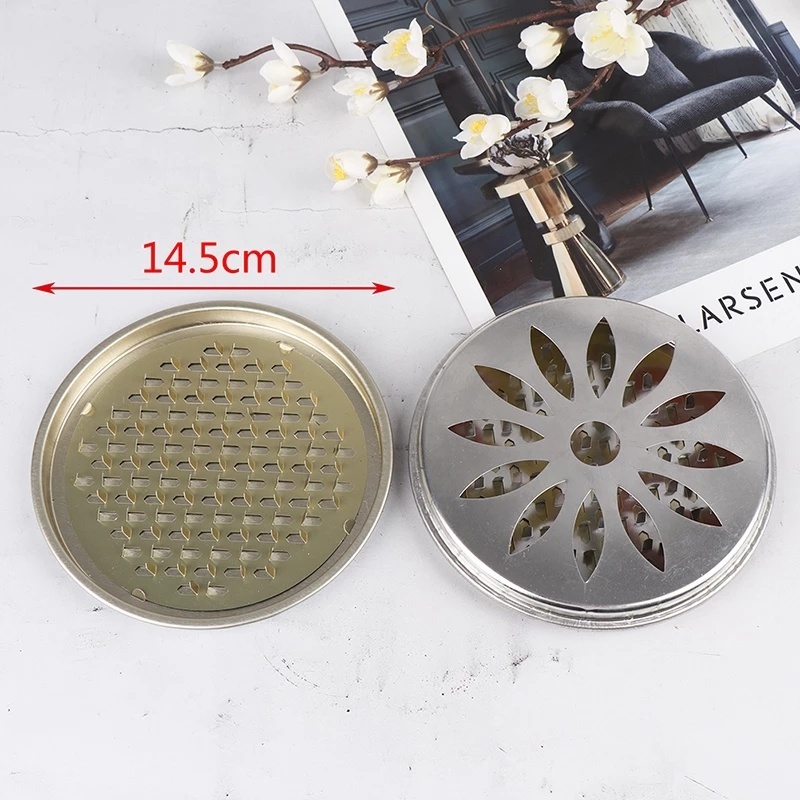 1pc Portable Stainless Steel Mosquito Coil Holder Tray for Outdoor Use, Deck, Patio, Pool Side, Camping, Hiking and Fishing