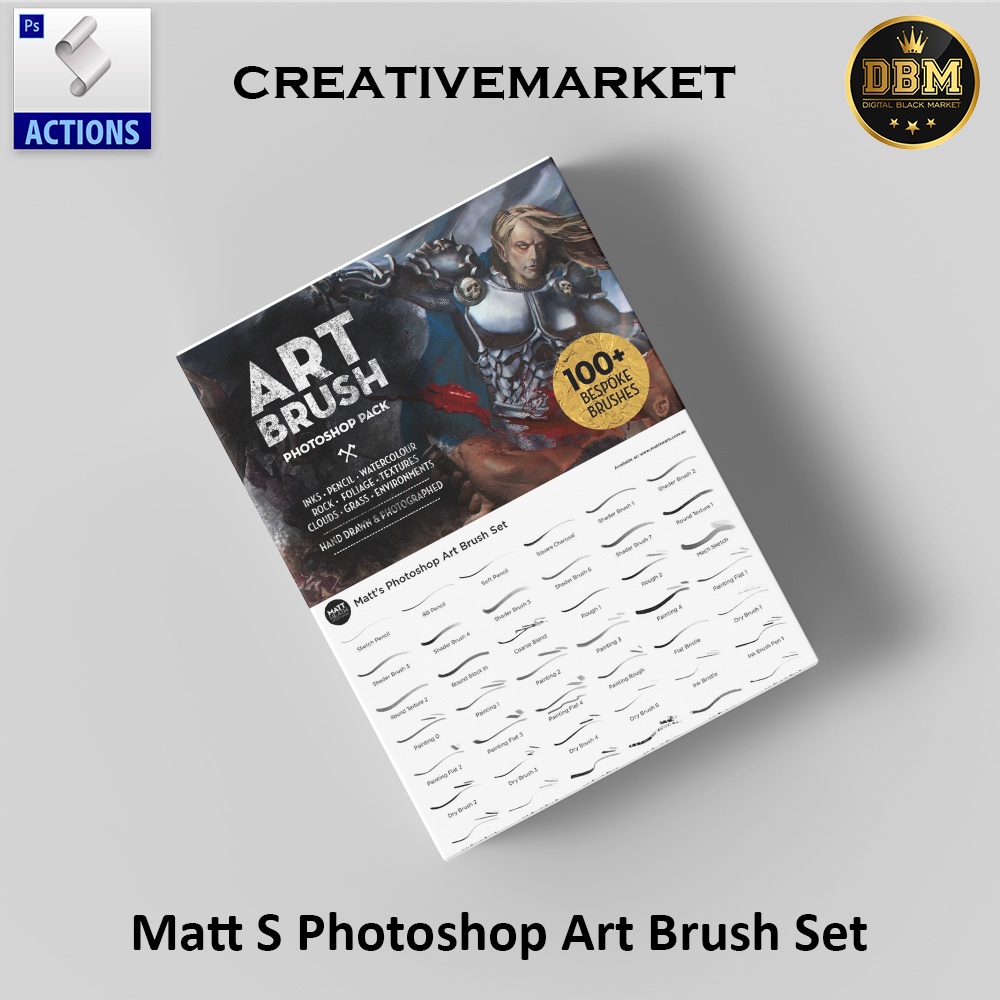 Matt s Photoshop Art Brush Set