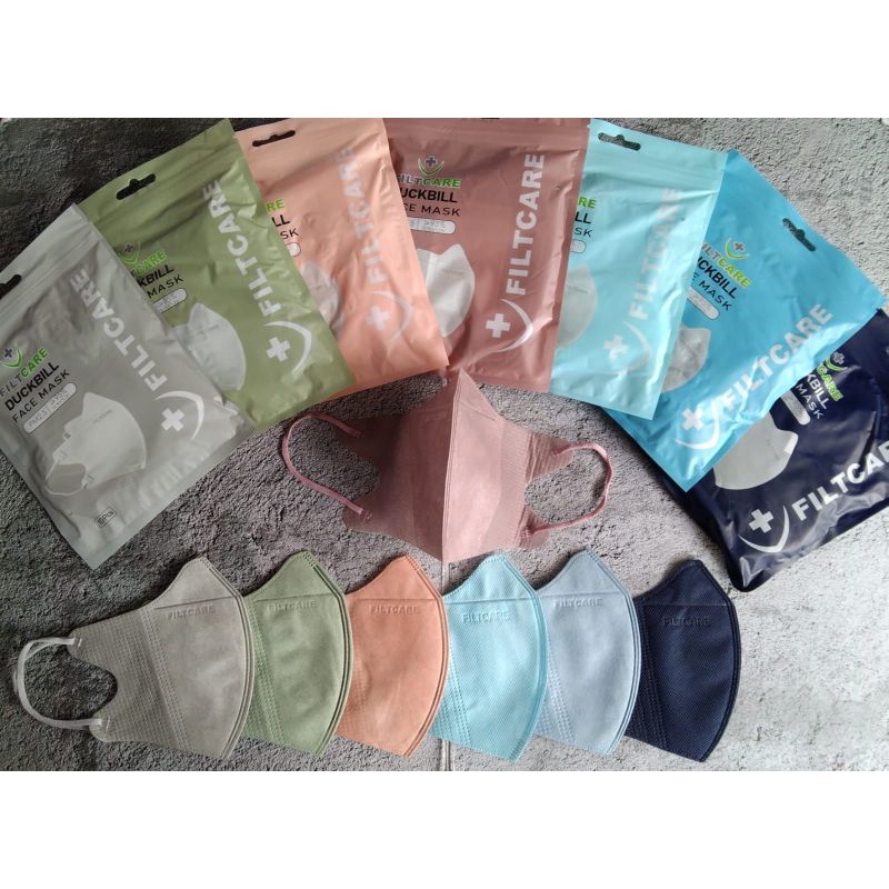 MASKER DUCKBILL FILTCARE ISI 10 PCS