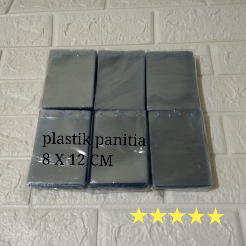 

plastik panitia/ plastik nametag 8x12cm,, 1pak(isi100)