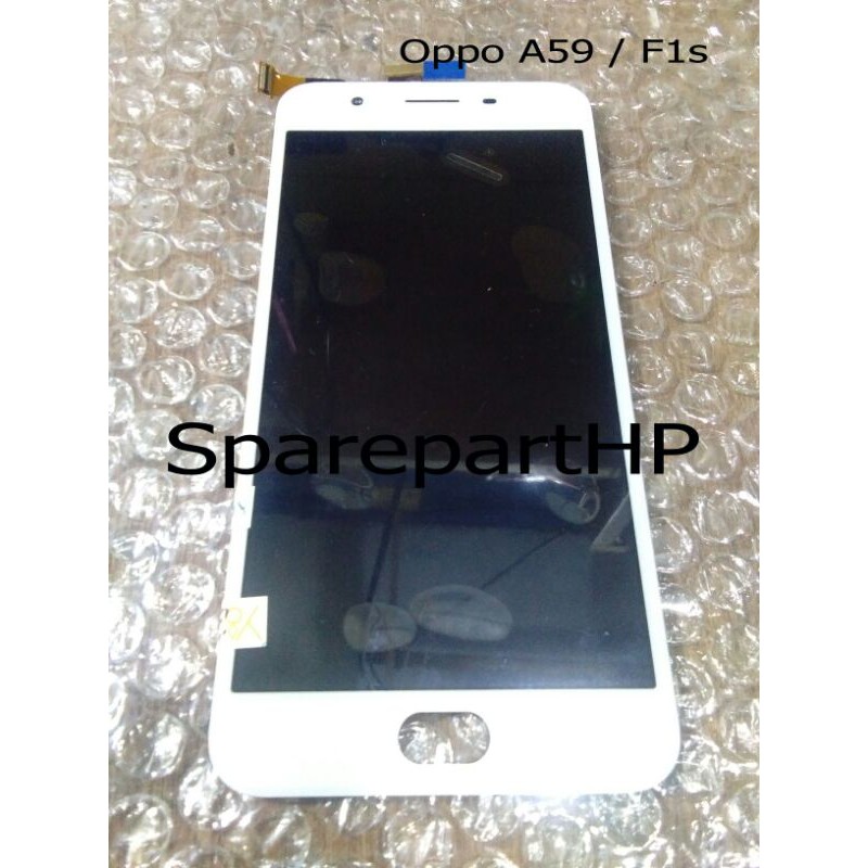 Lcd + Touchscreen Oppo A59 / F1s Org ( Putih