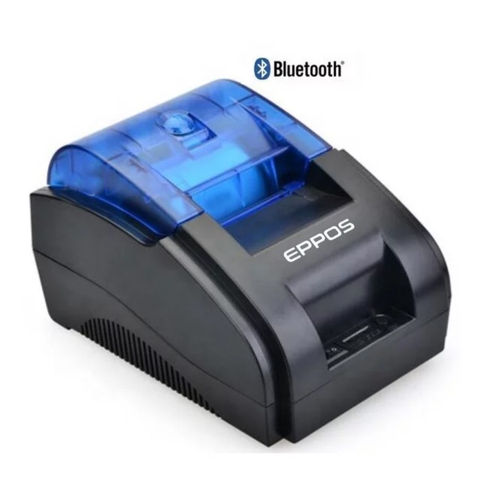 Printer Thermal Bluetooth Eppos EP RPP02N 58MM Usb Bluetooth Support Mokapos