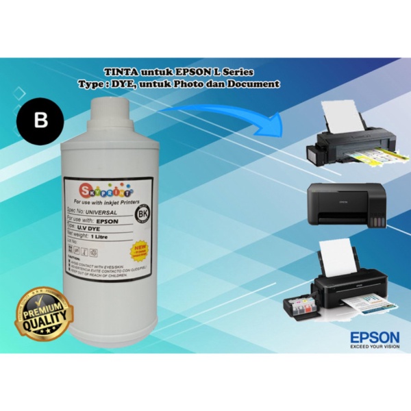Sale Hot  TINTA EPSON L110 L300 BLACK GLOSSY