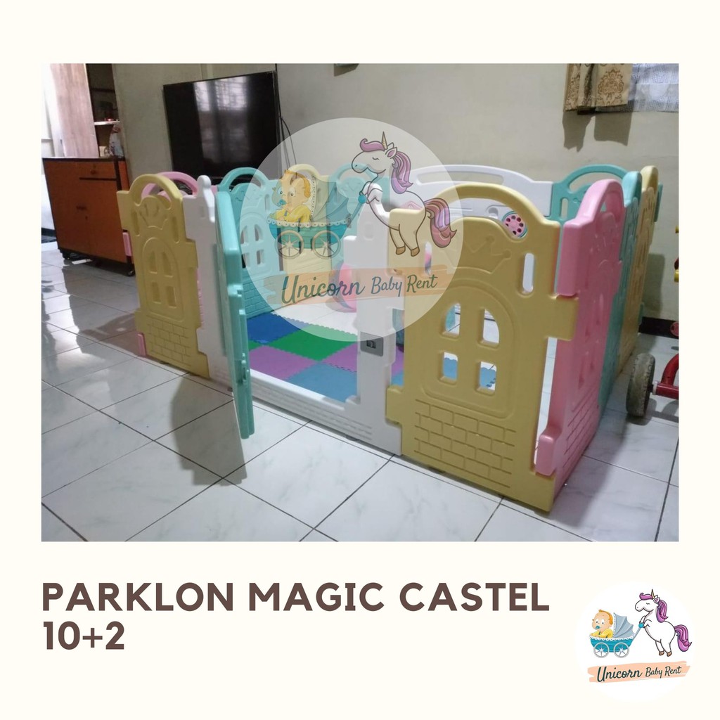 Fence Parklon Magic Castle 10+2 (SEWA JABODETABEK)