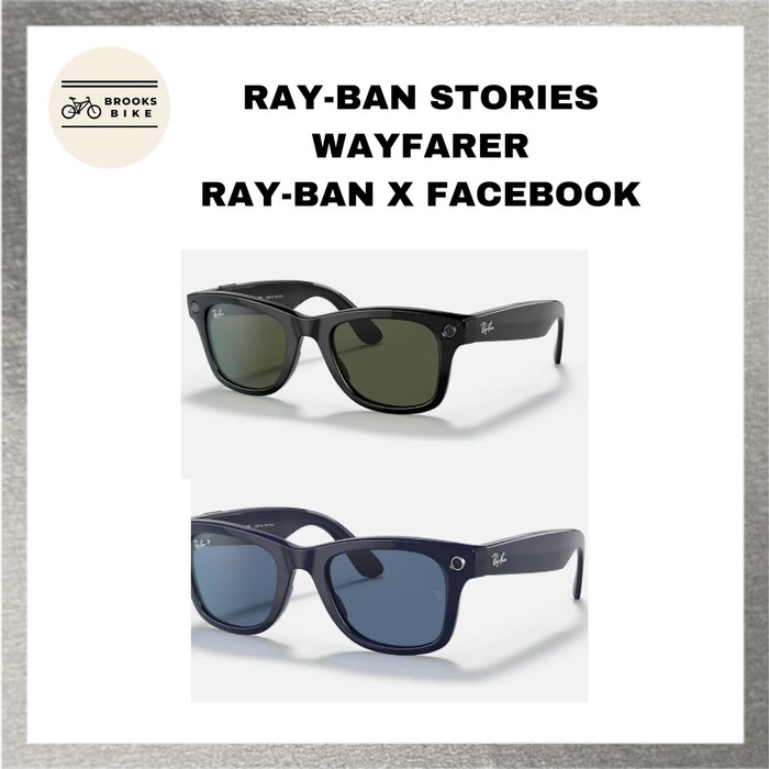 Kacamata Hitam Ray-Ban Stories Wayfarer Ray-Ban x Facebook