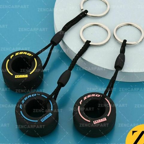 GANTUNGAN Kunci RODA Ban Mobil Racing Car Keychain Tire JDM Sporty Rim