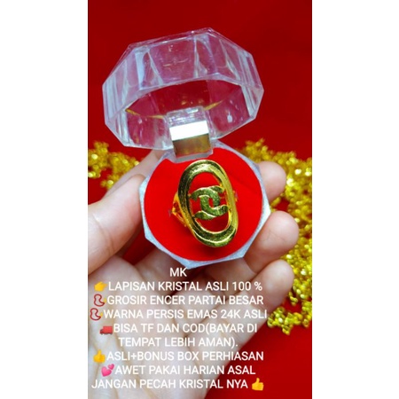 

lapisan kristal asli awet pakai harian