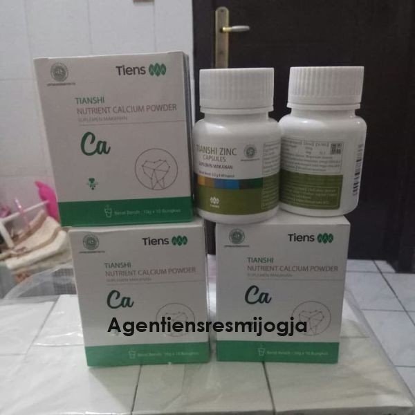 

Obat Peninggi Badan Tiens Tianshi 30 Hari 3 SUSU KALSIUM NHCP + 3 ZINC