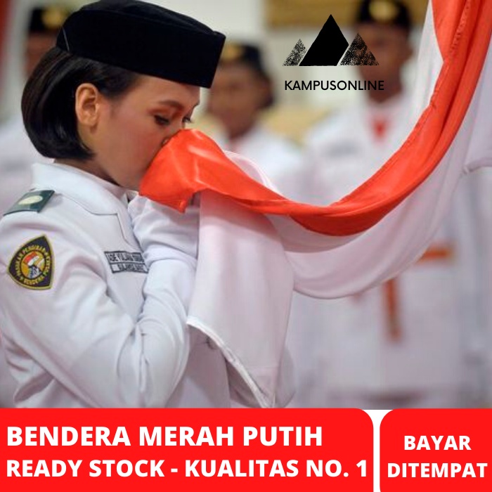 BENDERA MERAH PUTIH INDONESIA READY STOCK