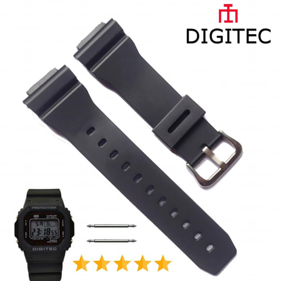 Strap Tali Jam Tangan Digital Kotak 2024T DG 2024T DIGITEG 2024