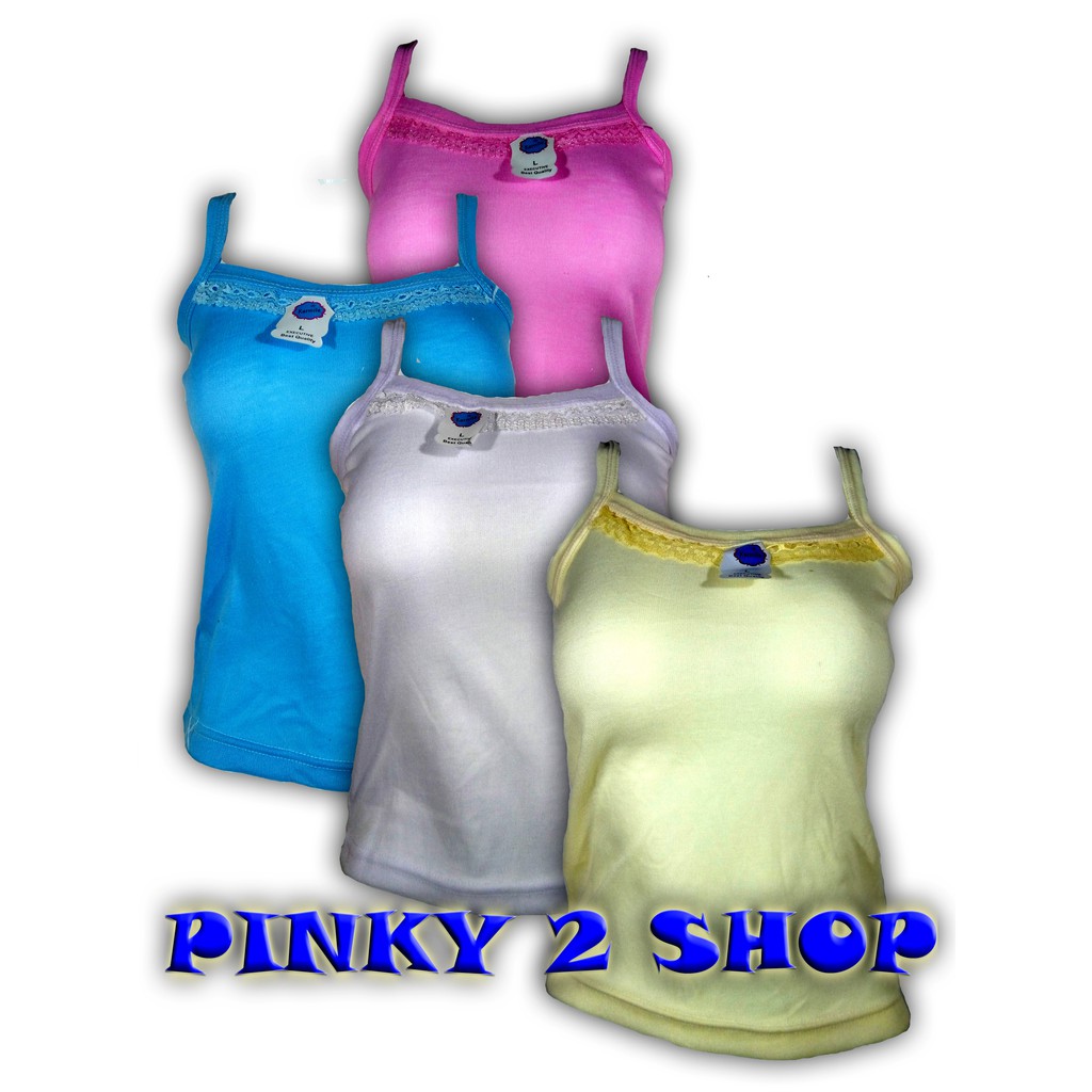 TANKTOP POLOS ATASAN KAOS SINGLET WANITA