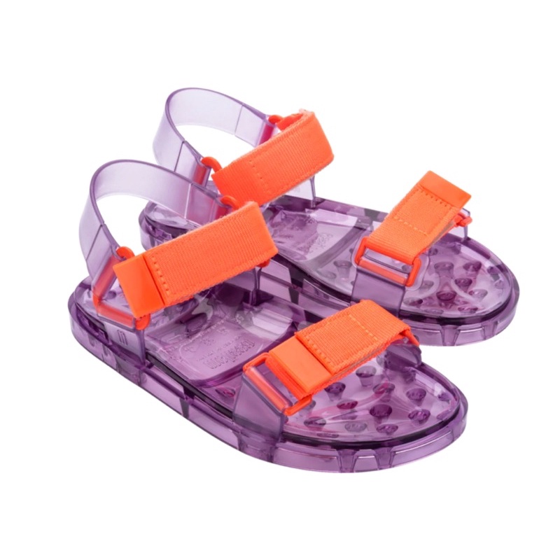 Melissa Papete Wide Ad Lilac/Orange