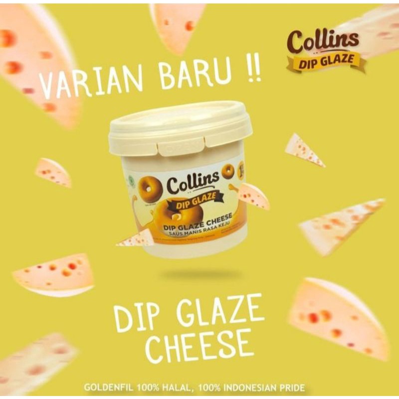 CHEESE COLLINS DIP GLAZE KEJU MANIS 1 KG