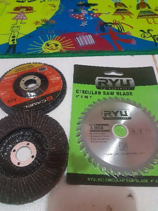 Mata Batu Gerinda Gurinda Amplas Susun Flap Disc 4 Inch Inci