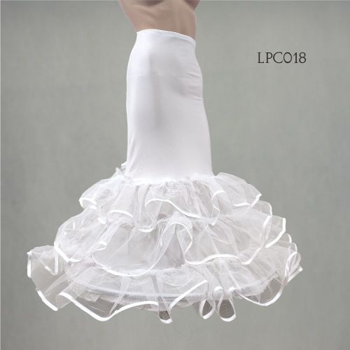LENKA Petticoat Duyung Mermaid Pengembang Gaun Pengantin Dress Pesta LPC018