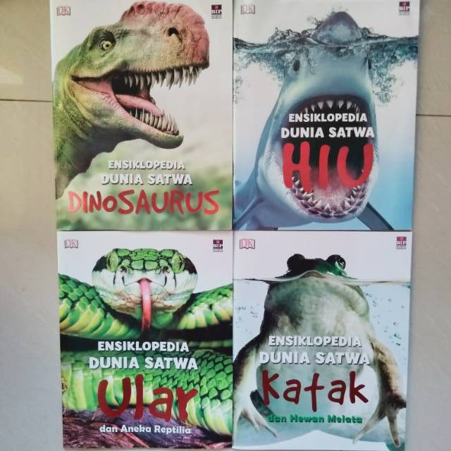 Buku Anak - Ensiklopedia Dunia Satwa DK