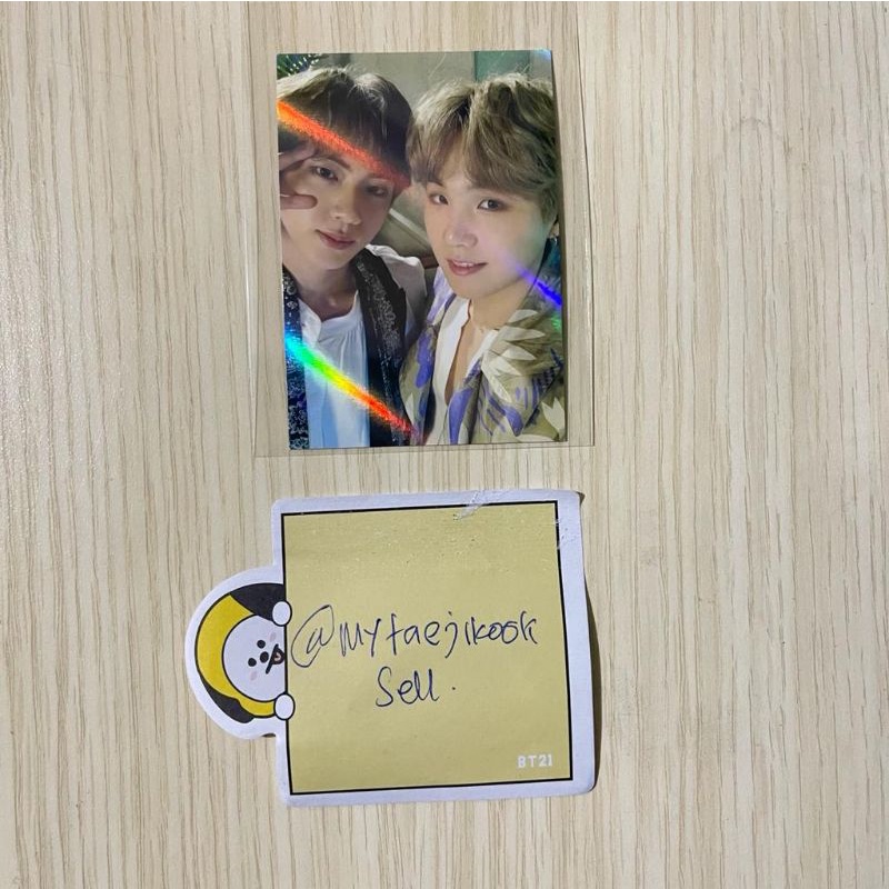 bts ticket holder yoonjin tihol seokjin yoongi suga jin