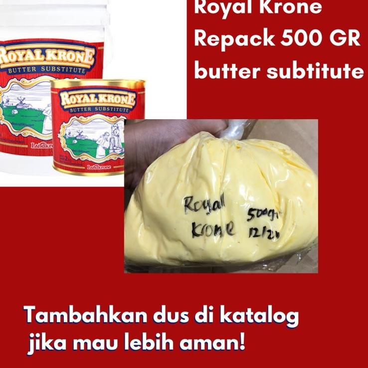

Dapatkan Segera Royal Krone 500 GR / Butter Subtitute / Mentega Royal Kron / Royal Crone 66E*