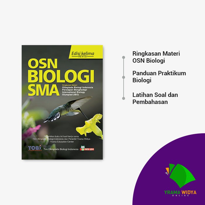 Yrama Widya Buku Osn Biologi Untuk Sma Edisi Kelima Revisi Shopee Indonesia