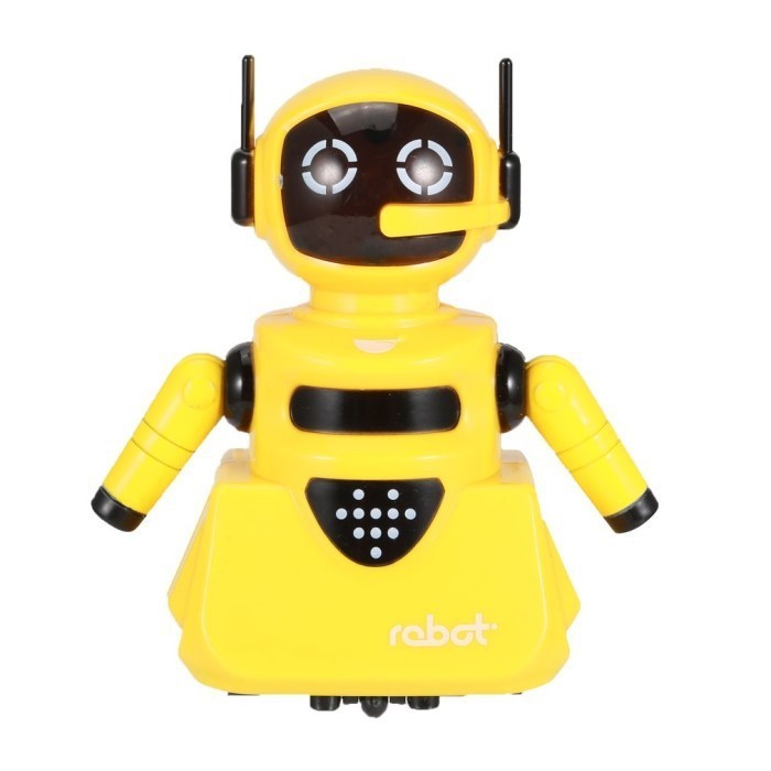 Mainan robot interaktif yang dapat mengikuti garis i seven pro kids