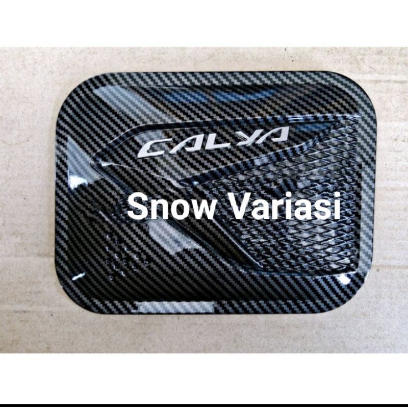TANK COVER CALYA TUTUP TANGKI BENSIN MOTIF LUXURY CARBON