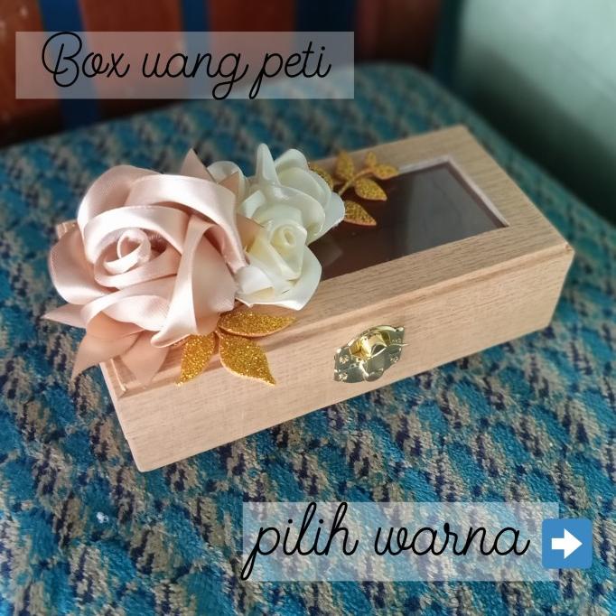 

AKSESORIS PERNIKAHAN BOX UANG, KOTAK UANG, KOTA MAHAR PERLENGKAPAN PESTA CRAFT