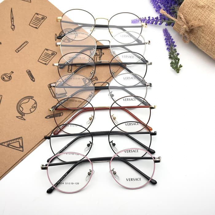 Frame kacamata Versace 5634 FREE Lensa Minus