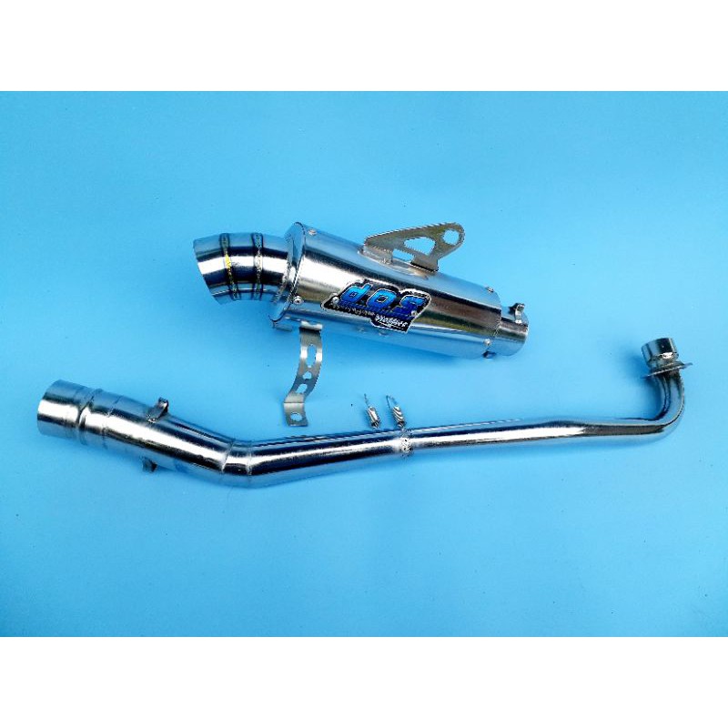 Knalpot  Racing Dos Jupiter Z Vega Supra Grand Shogun Smash Astrea C70