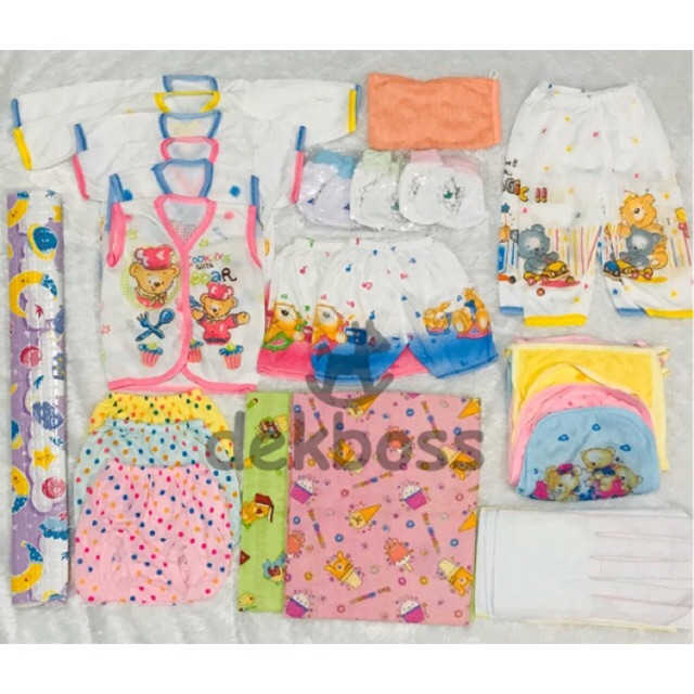 SP2 Paket perlengkapan baju bayi baru lahir newborn murah laki laki perempuan 0 6 bulan