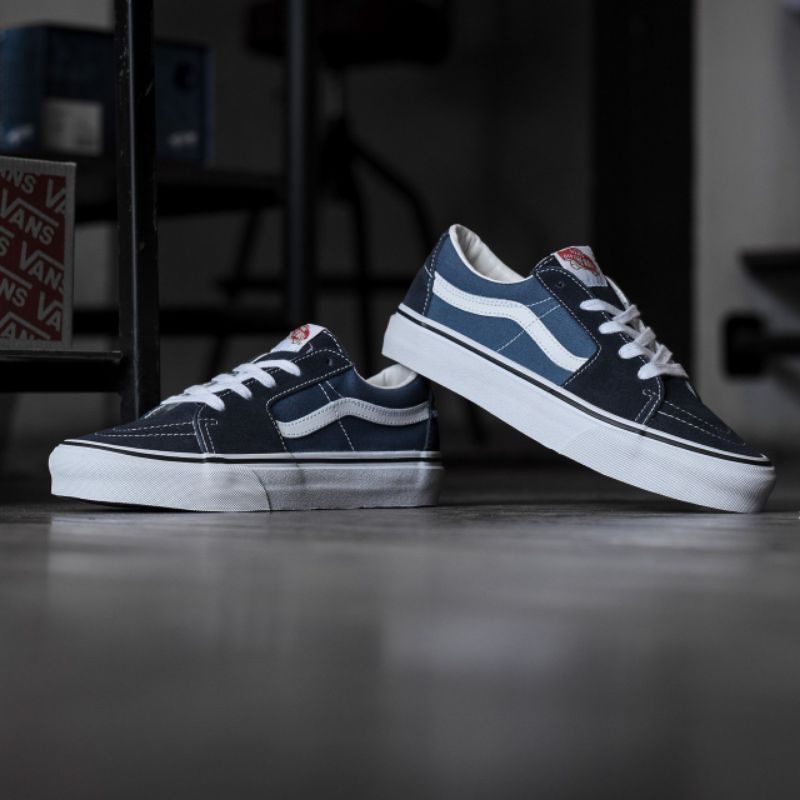 Vans Sk8 Low Classic Navy/White Original 100% Guarantee | BNIB