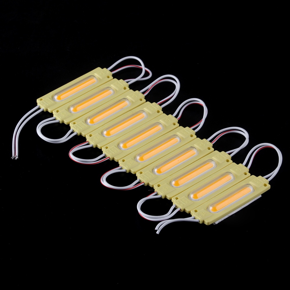 10PCS LAMPU LED MODUL STRIP COB 12VOLT DAN 24VOLT WATERPROOF VARIASI KOLONG MOBIL MOTOR SUPER TERANG