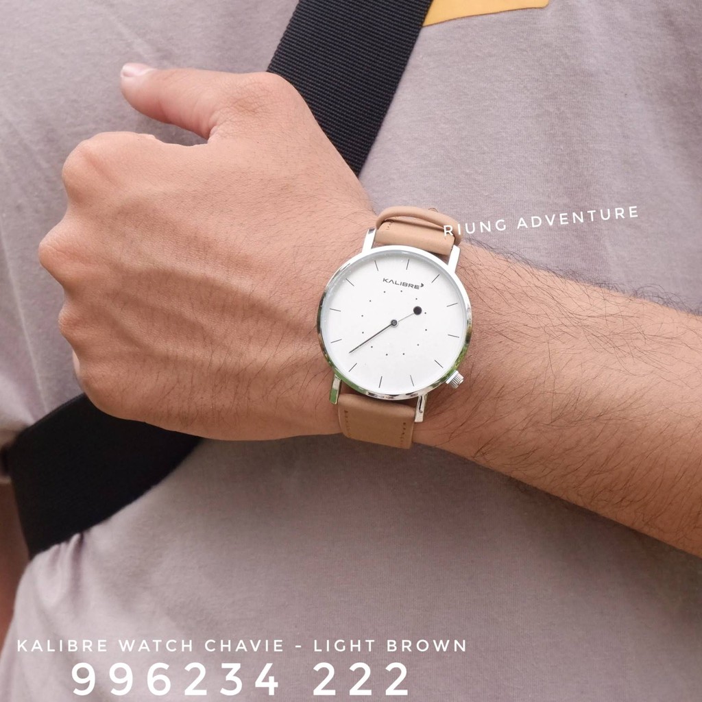 Jam Tangan Pria Wanita Unisex Analog Kalibre Watch Chavie 996234 222