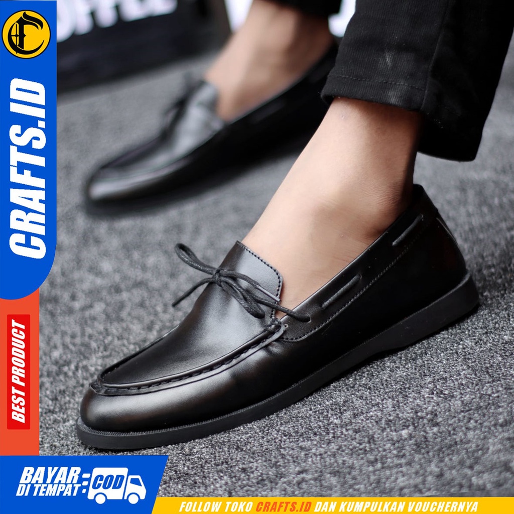 CRAFTS Erudora - Sepatu Pantofel Pria Formal