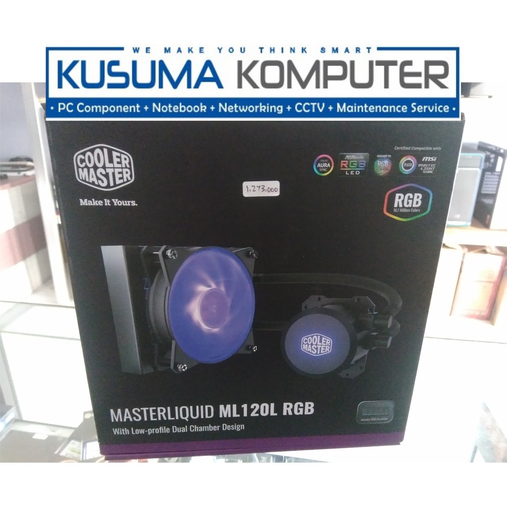 Cooler Master MasterLiquid ML120L RGB Liquid Cpu Cooler