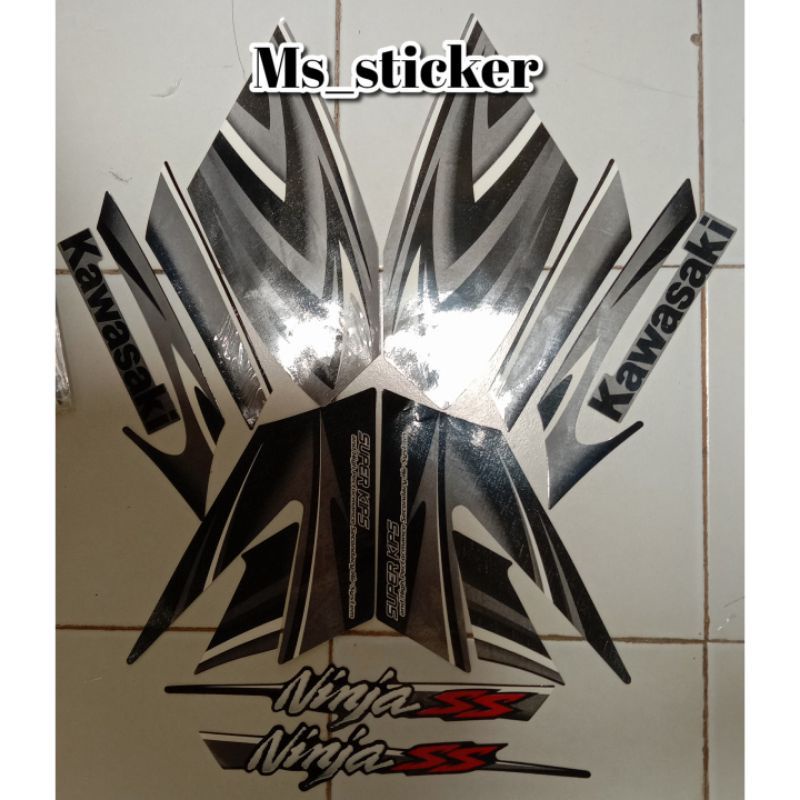 setriping ninja ss 2012 hitam