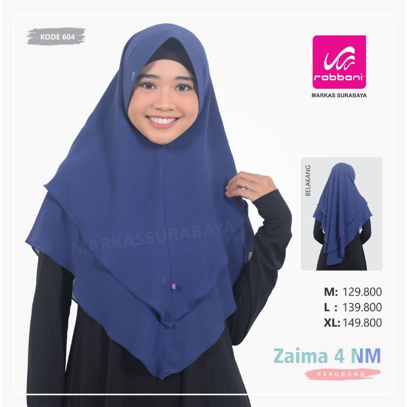 Kerudung Instan Rabbani Zaima