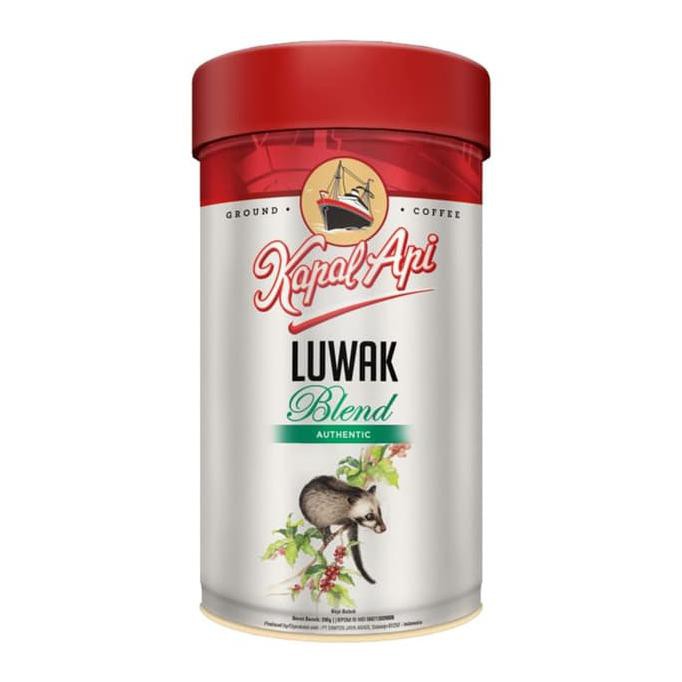 

Kapal Api Luwak Blend Coffee 200 gram