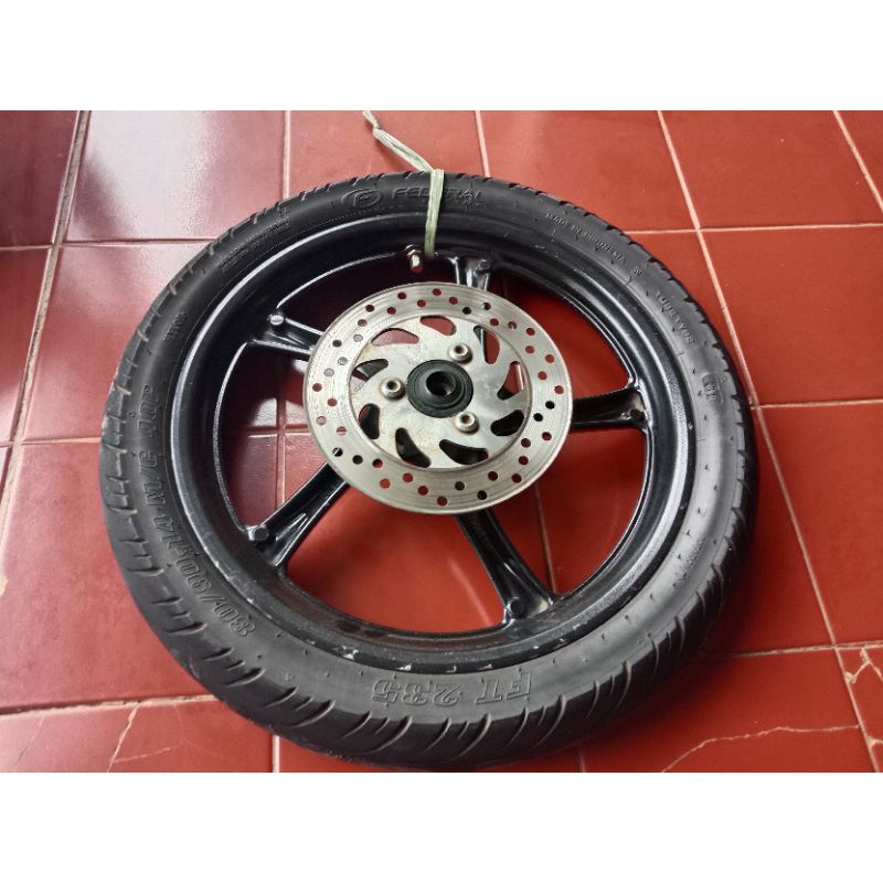 Velg depan yamaha mio m3 second original