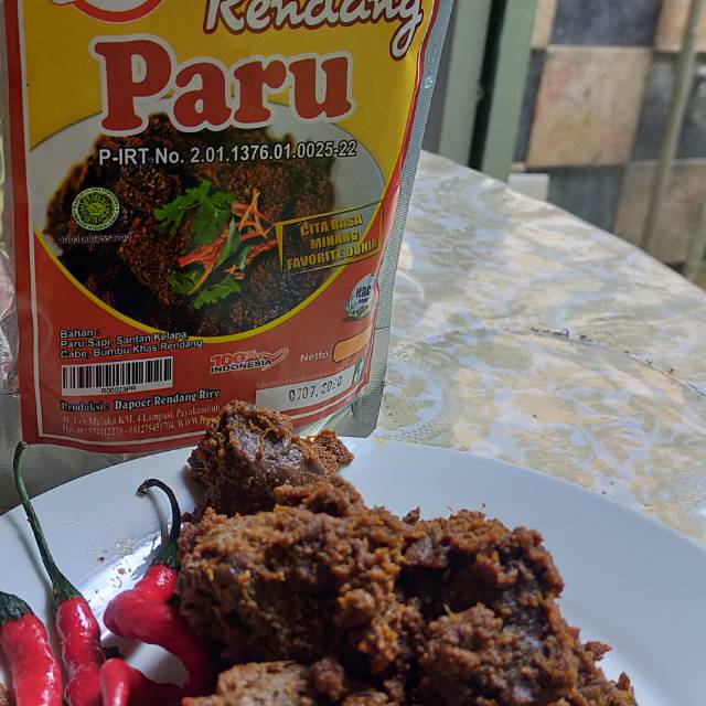 

Rendang Paru Basah Terlaris