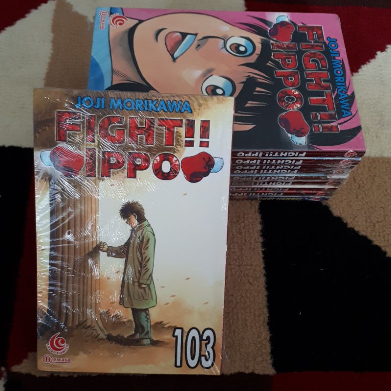 Komik Fight Ippo Beberapa Volume Segel Bisa Cabutan