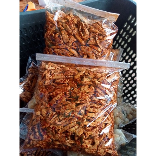 

Basreng pedas daun jeruk 1kg / basreng baso goreng / basreng viral
