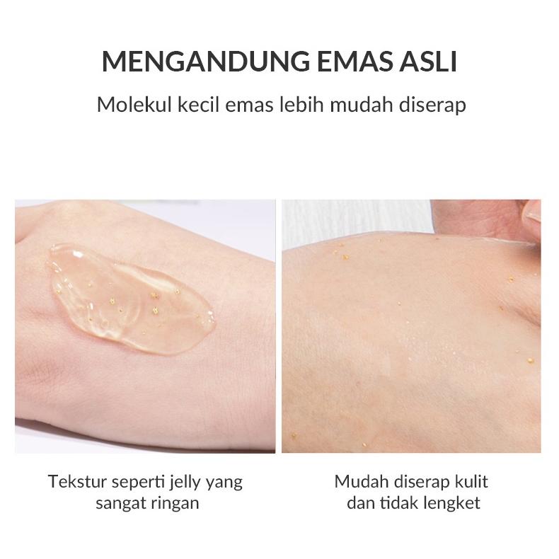 BpomFeiyue Bioaqua - Bioaqua 24K Gold Skin Brightening Skincare Bpom Day Night Cream Facial Moisturi