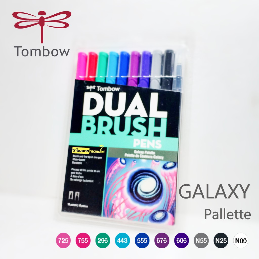 

Tombow Dual Brush Pen Set 10 Colors - GALAXY
