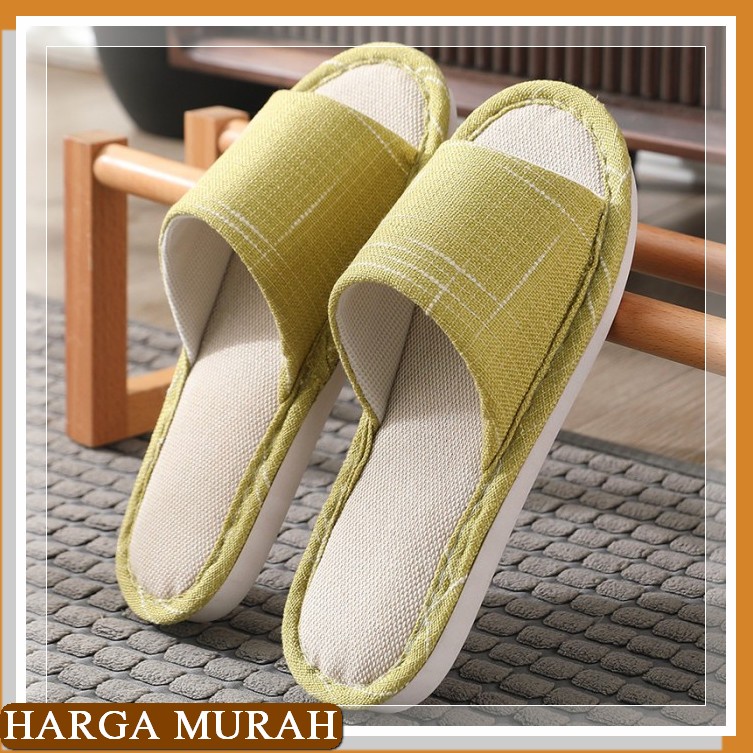 (Cod) Sandal Rumah Sendal Lantai Sleeper Hotel Kamar Salon Rumah  AN263 Sandal Rumah Vintage Style