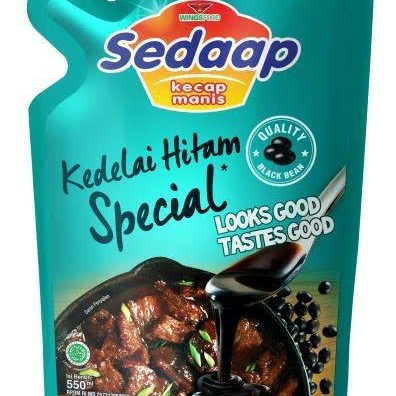 

Kecap Sedaap Sedap 550 ml Refill Berhadiah piring keramik