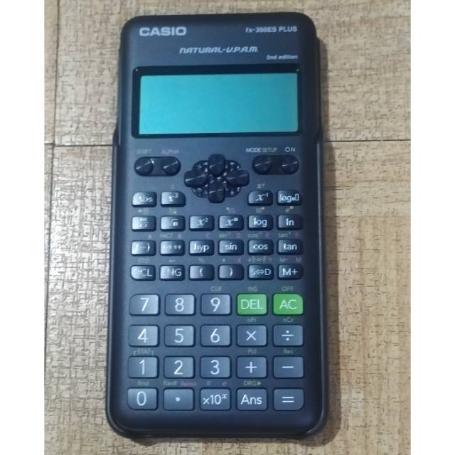 

Calculator CASIO FX 350 ES PLUS 2ND EDITION ORI