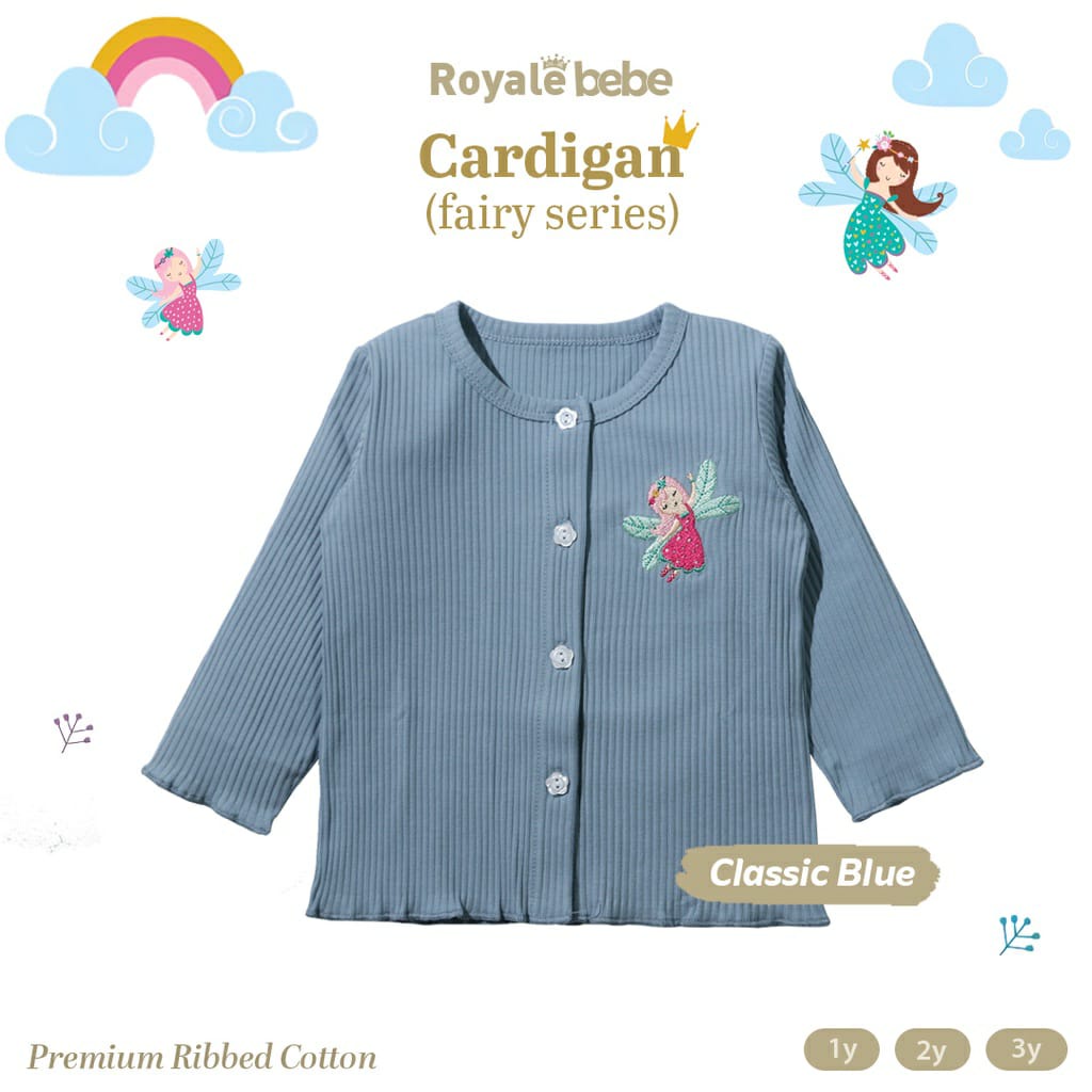 Royale Bebe Cardigan Bordir Fairy Series