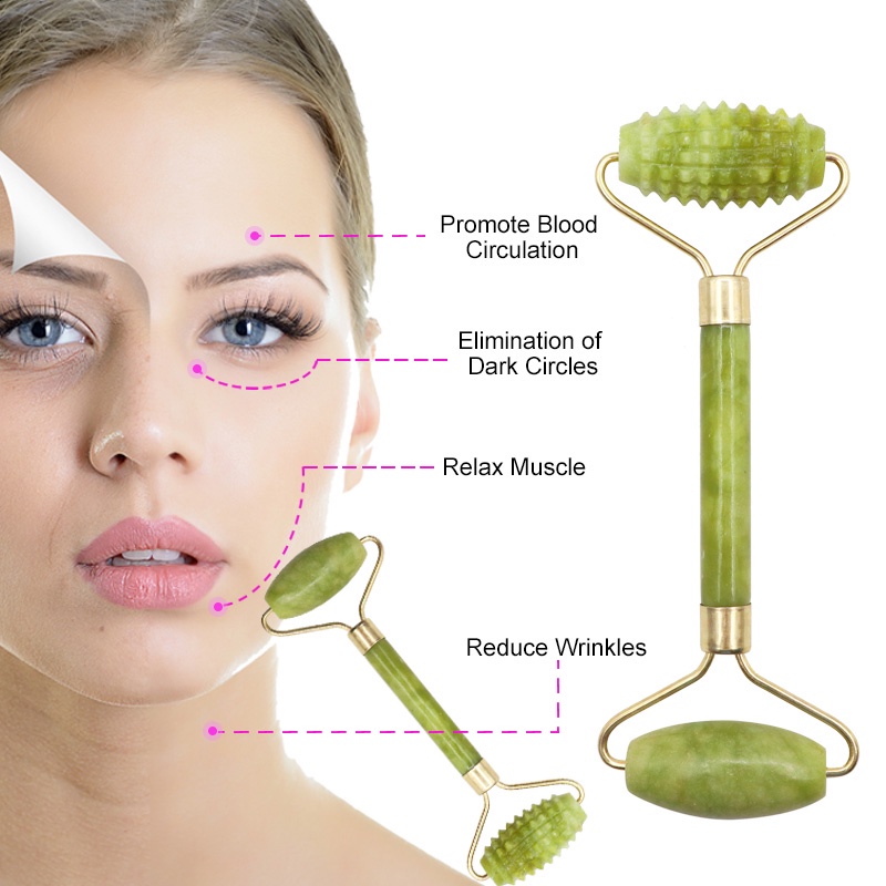 Salorie Set Alat Pijat Gua Sha + Scraper Manual Untuk Wajah