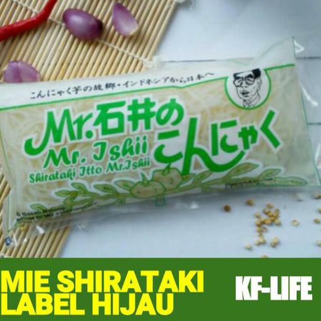 

28kk mie shirataki label hijau ypzw
